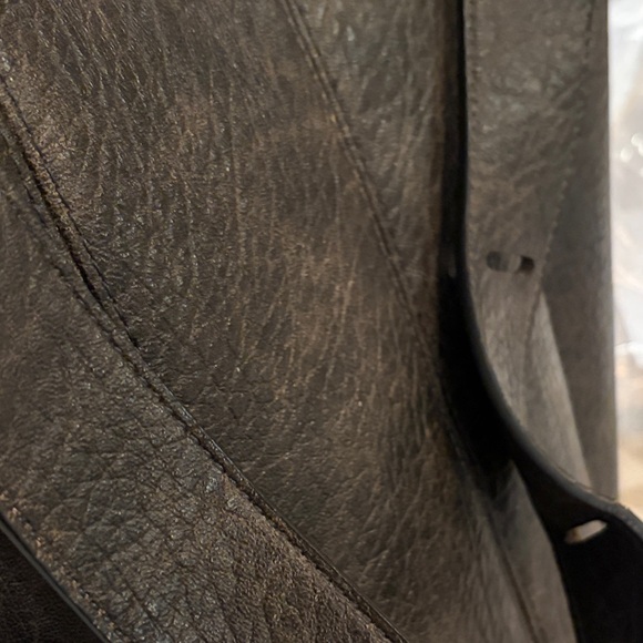 MANGO Brown Faux-leather Bucket Handbag/NWT - Picture 15 of 15